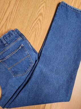 Mission Ridge Denim Jeans Mens Sz 35X30 Tag Say 36X32 (Please See Photos)